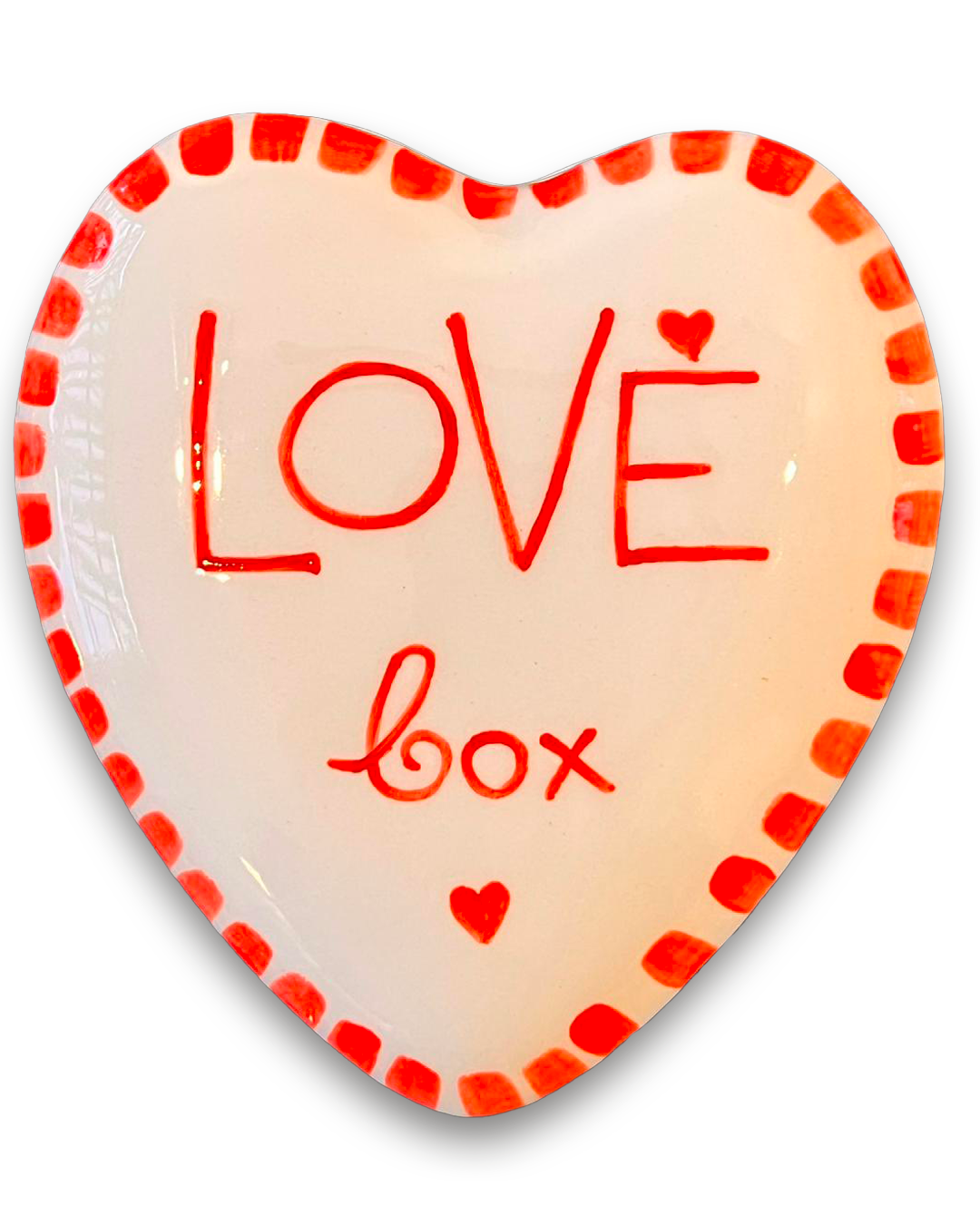 "Love box" Ceramic Heart Box