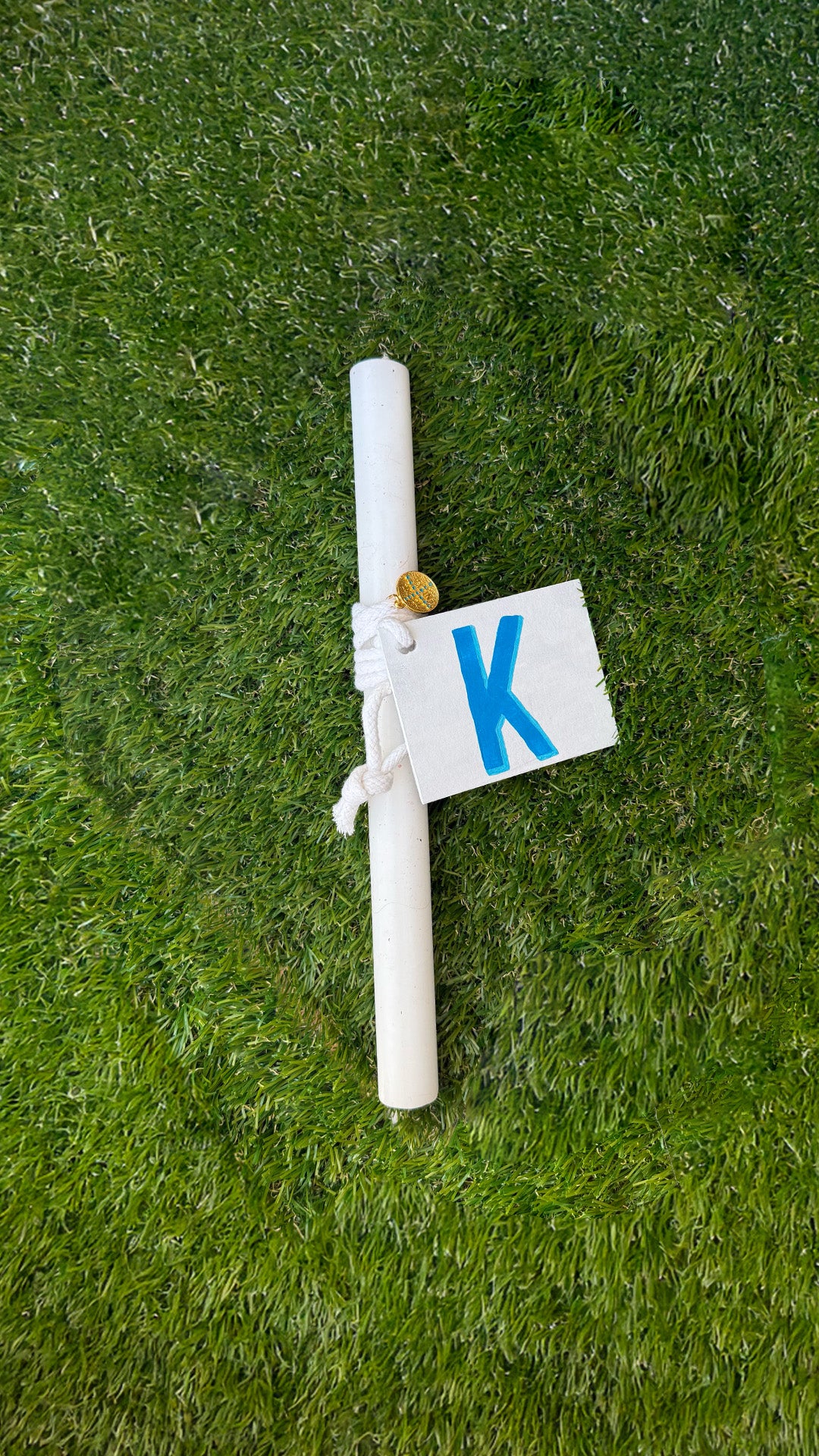 Λαμπάδα μονόγραμμα