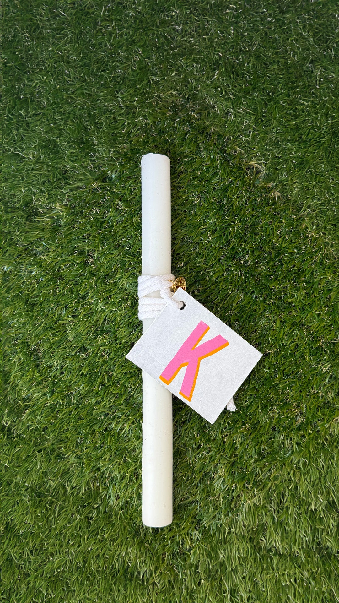 Λαμπάδα μονόγραμμα