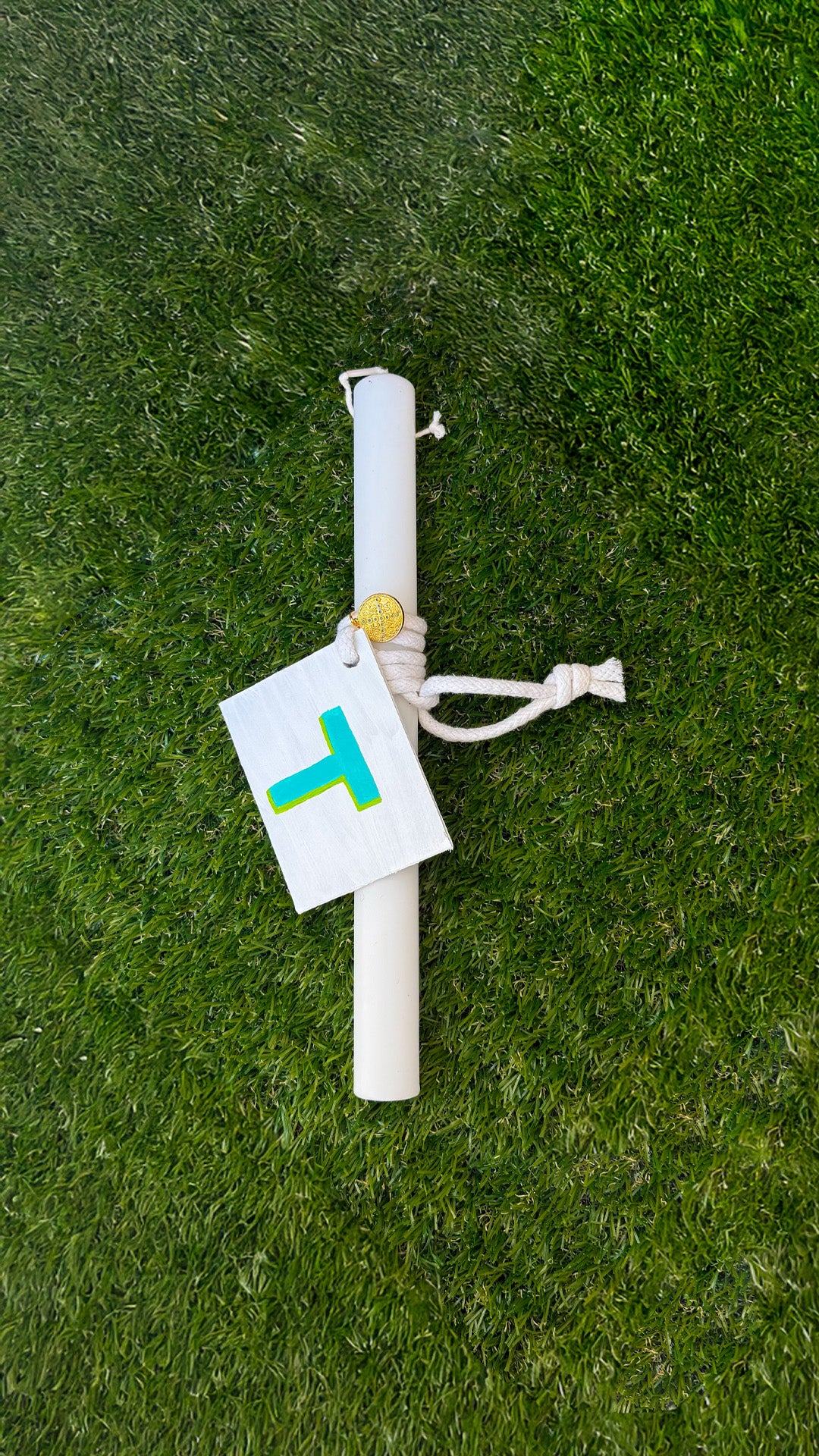 Λαμπάδα μονόγραμμα